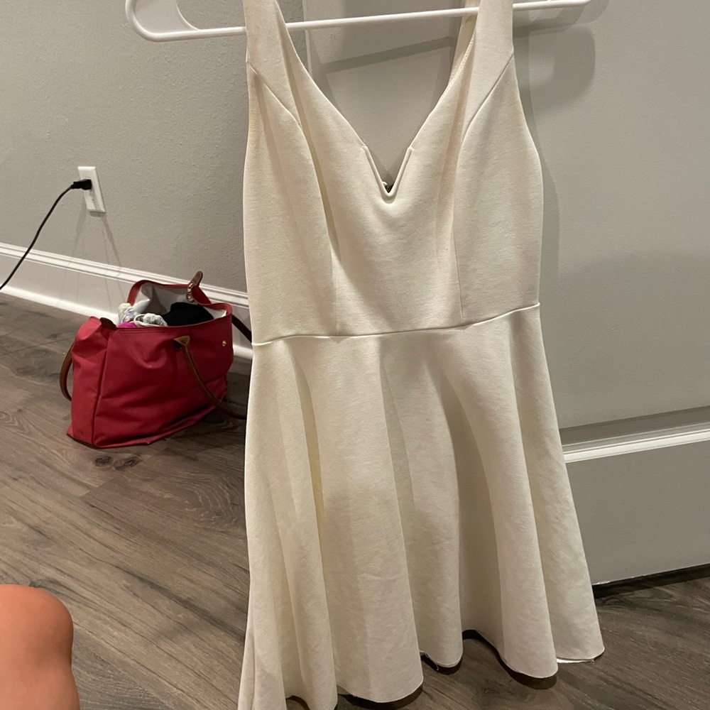 White/Creme Nordstrom dress